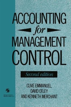 Accounting for Management Control - Clive Emmanuel, David Otley and Kenneth Merchant