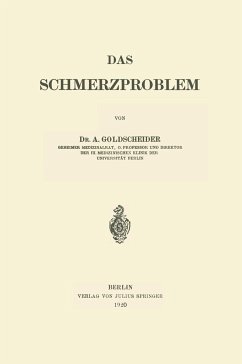 Das Schmerzproblem - Goldscheider, A.