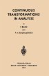 Continuous Transformations in Analysis - Bild 1