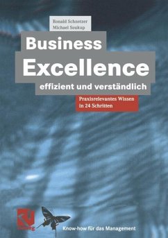 Business Excellence effizient und verständlich - Schnetzer, Ronald;Soukup, Michael