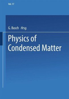 Physics of Condensed Matter - Busch, G.