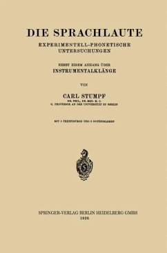 Die Sprachlaute - Stumpf, Carl