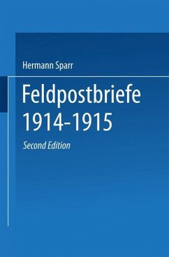 Feldpostbriefe 1914¿1915