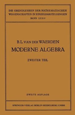 Moderne Algebra - Waerden, Bartel Leendert;Artin, Emil;Noether, Emmy