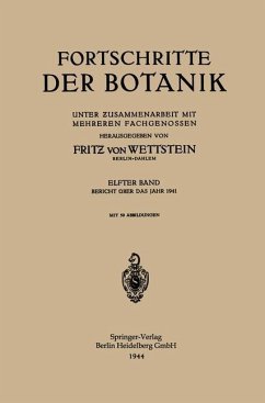 Fortschritte der Botanik - Wettstein, Fritz von