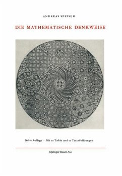 Die Mathematische Denkweise - Speiser, Andreas