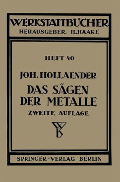 Das Sägen der Metalle