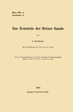 Zur Kenntnis der Retzer Sande - Bernhauser, Augustin
