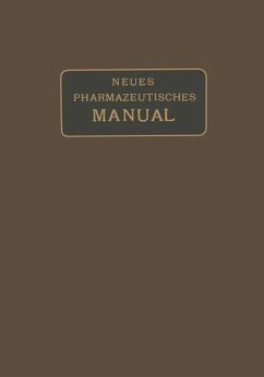 Neues Pharmazeutisches Manual - Dieterich, Eugen;Kerkhof, Wilhelm