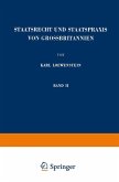 Staatsrecht und Staatspraxis von Grossbritannien