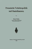 Preussische Verkehrspolitik und Staatsfinanzen