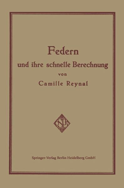 Federn und ihre Schnelle Berechnung