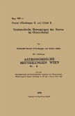Systematische Bewegungen der Sterne im Orion-Nebel Systematische Bewegungen der Sterne im Orion-Nebel