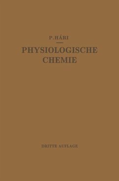 Kurzes Lehrbuch der Physiologischen Chemie - Hári, Paul