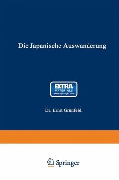 Die Japanische Auswanderung - Grünfeld, Ernst