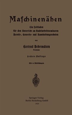 Maschinennähen - Behrendsen, Gertrud