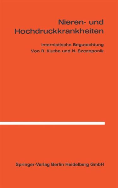 Nieren- und Hochdruckkrankheiten