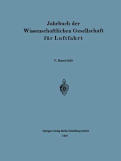 Jahrbuch der Wissenschaftlichen Gesellschaft für Luftfahrt - Wissenschaftliche Gesellschaft für Luftfahrt