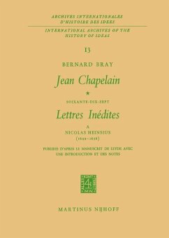 Jean Chapelain Soixante-Dix-Sept Lettres Inedites a Nicolas Heinsius (1649¿1658)