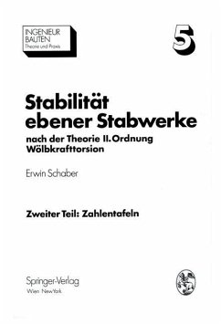 Stabilität ebener Stabwerke - Schaber, Erwin