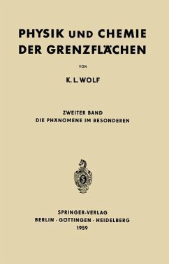 Physik und Chemie der Grenzflächen - Wolf, K. L.