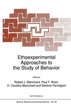 Ethoexperimental Approaches to the Study of Behavior