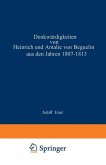 Denkwürdigkeiten von Heinrich und Amalie von Beguelin aus den Jahren 1807¿1813 nebst Briefen von Gneisenau und Hardenberg