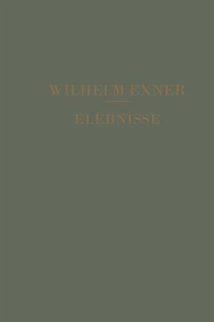 Erlebnisse - Exner, Wilhelm Franz