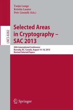 Selected Areas in Cryptography -- SAC 2013