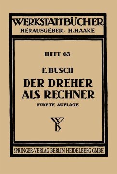 Der Dreher als Rechner - Busch, E.;Haake, H.;Lattermann, O.