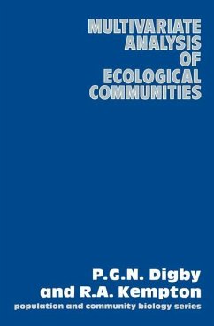 Multivariate Analysis of Ecological Communities - Digby, P. G. N.; Kempton, R. A.