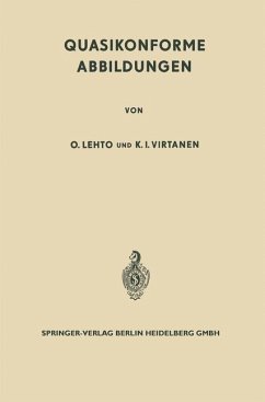 Quasikonforme Abbildungen - Lehto, Olli;Virtanen, K.J.