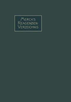 Merck¿s Reagenzien-Verzeichnis - Merck, Emanuel
