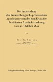 Die Entwicklung des brandenburgisch-preussischen Apothekenwesens bis zum Erlass der Revidierten Apothekerordnung vom 11. Oktober 1801 Die Entwicklung des brandenburgisch-preussischen Apothekenwesens bis zum Erlass der Revidierten Apothekerordnung vom 11. Oktober 1801