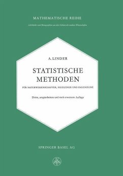 Statistische Methoden für Naturwissenschafter, Mediziner und Ingenieure - Linder, Arthur