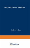 Sang und Klang in Gedichten