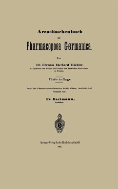 Arzneitaschenbuch zur Pharmacopoea Germanica