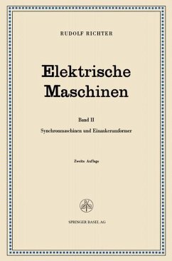 Elektrische Maschinen - Richter, Rudolf;Brüderlink, Robert