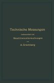 Technische Messungen insbesondere bei Maschinenuntersuchungen
