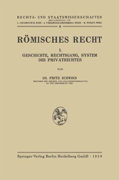 Römisches Recht - Schwind, Freiherr Fritz von