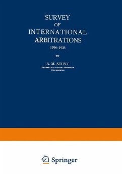 Survey of International Arbitrations 1794¿1938