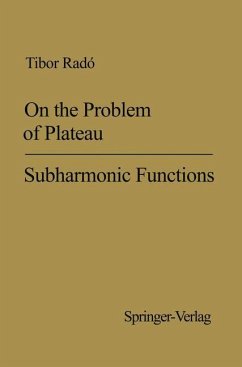 On the Problem of Plateau - Radó, Tibor