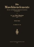 Die Maschinenelemente