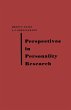Perspectives in Personality Research - Bild 1