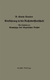 Einführung in die Rechtswissenschaft Einführung in die Rechtswissenschaft