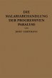Die Malariabehandlung der Progressiven... - Bild 1