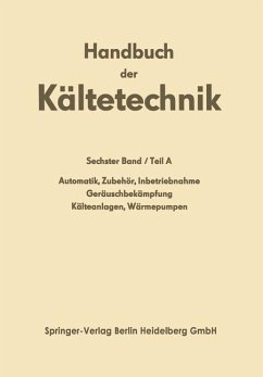 Automatik · Zubehör · Inbetriebnahme Geräuschbekämpfung Kälteanlagen · Wärmepumpen - Handbuch der Kältetechnik