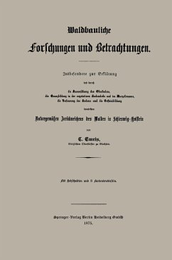 Waldbauliche Forschungen und Betrachtungen - Emeis, C.C.