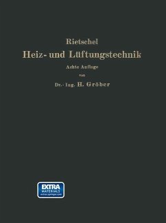 H. Rietschels Leitfaden der Heiz- und Lüftungstechnik - Rietschel, Hermann;B: urgers, I.;Groeber, Heinrich