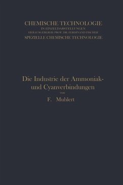 Die Industrie der Ammoniak- und Cyanverbindungen